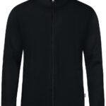 Jako Doubletex Sweaterjas Heren - Zwart | Maat: 5XL