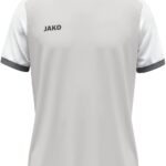 Jako Dynamic Shirt Korte Mouw Kinderen - Lichtgrijs / Wit / Grijs | Maat: 116
