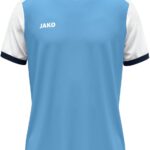 Jako Dynamic Shirt Korte Mouw Kinderen - Hemelsblauw / Wit / Marine | Maat: 140