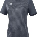 Erima Madrid Shirt Korte Mouw Dames - Slate Grey | Maat: 36