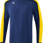 Erima Liga 2.0 Sweatshirt Kinderen - New Navy / Geel / Donker Navy | Maat: 140