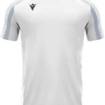 Macron Gede Shirt Korte Mouw Heren - Wit / Zilver | Maat: L