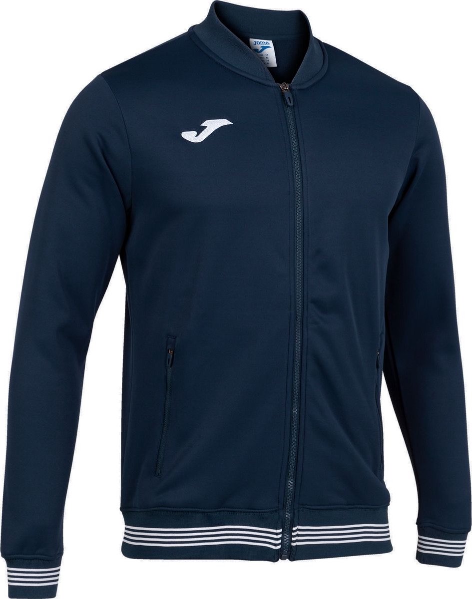 945x1200-95 Joma Campus III Presentatiejack Kinderen - Marine | Maat: 128 - Afbeelding 1