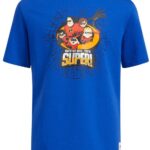 Adidas Incredibles T-shirt Met Korte Mouwen Blauw 7-8 Years Jongens