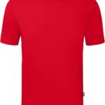 Jako Organic Stretch-T-Shirt Dames - Rood | Maat: 36