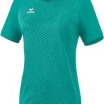 Erima Madrid Shirt Korte Mouw Dames - Columbia | Maat: 44