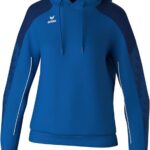 Erima Evo Star Sweatshirt Met Capuchon Dames - Royal / Marine | Maat: 38