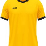 Jako Glory Shirt Korte Mouw Heren - Geel / Zwart | Maat: M