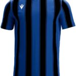 Macron Sceptrum Shirt Korte Mouw Heren - Royal / Zwart | Maat: 4XL