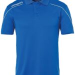 Uhlsport Stream 22 Polo Heren - Royal / Wit | Maat: 4XL