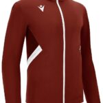 Macron Victory Raijin Polyestervest Heren - Bordeaux / Wit | Maat: 3XL