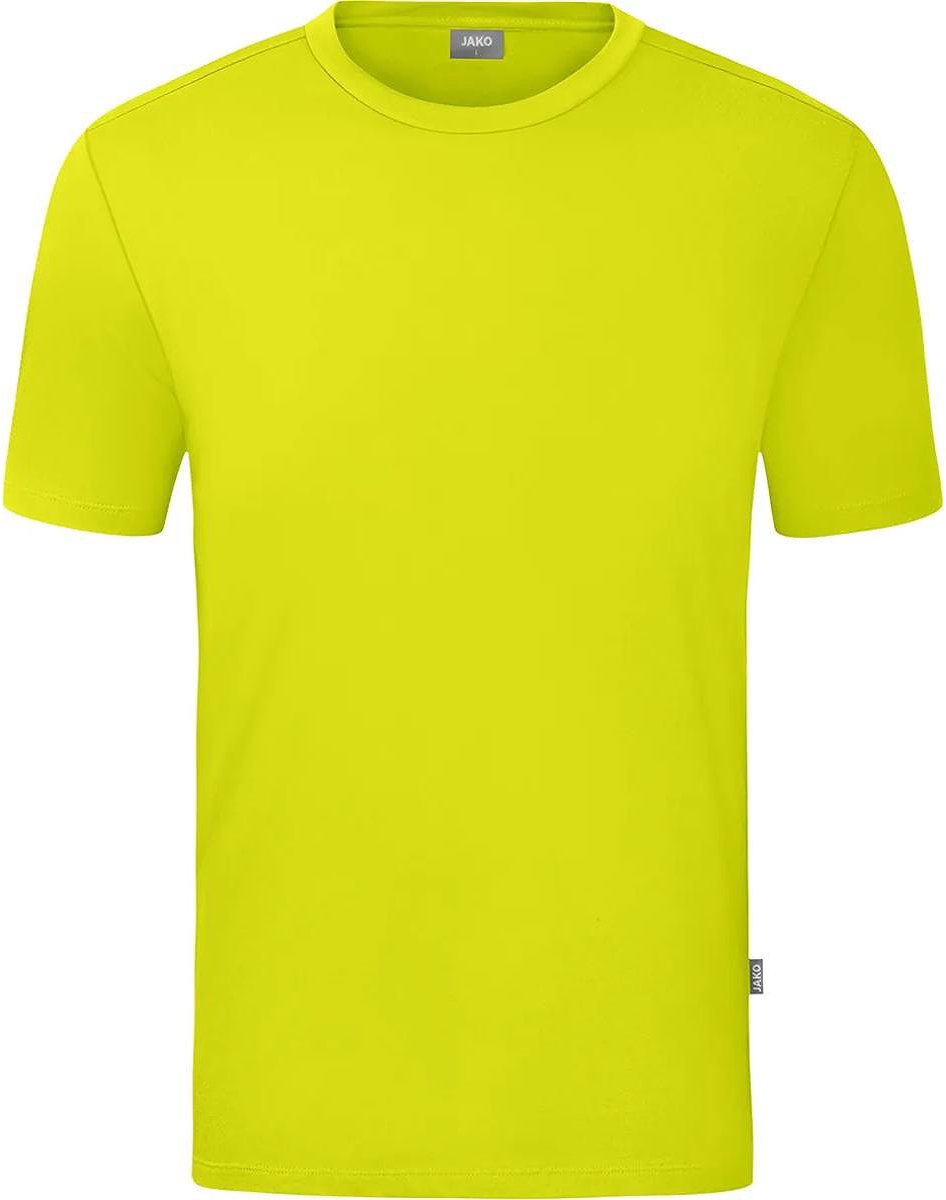 946x1200-2 Jako Organic T-Shirt Heren - Lime | Maat: 5XL - Afbeelding 1