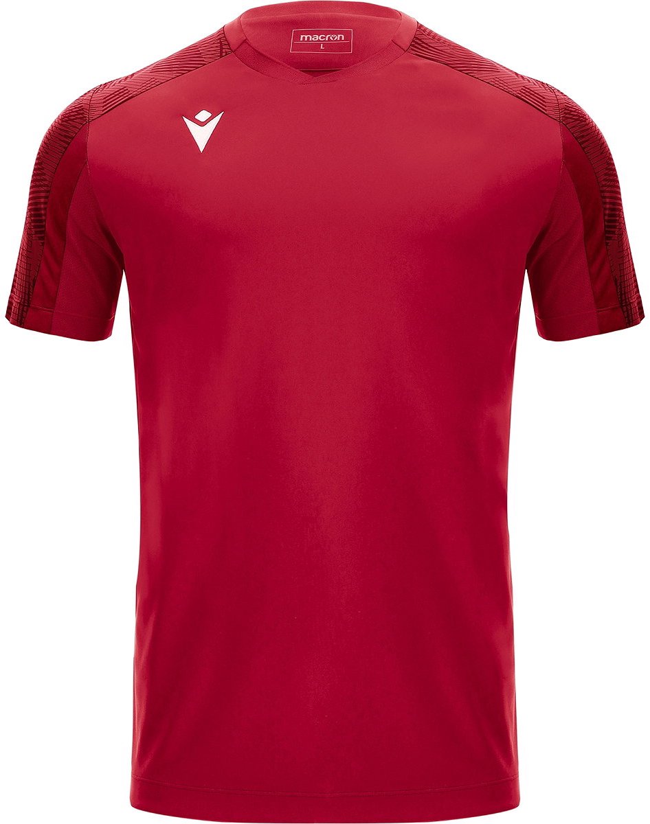 946x1200-22 Macron Gede Shirt Korte Mouw Heren - Rood / Donkerrood | Maat: 5XL - Afbeelding 1