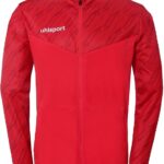 Uhlsport Trainingsjacke Progressive 28 Poly Jacke 1002269 Rot-3XL
