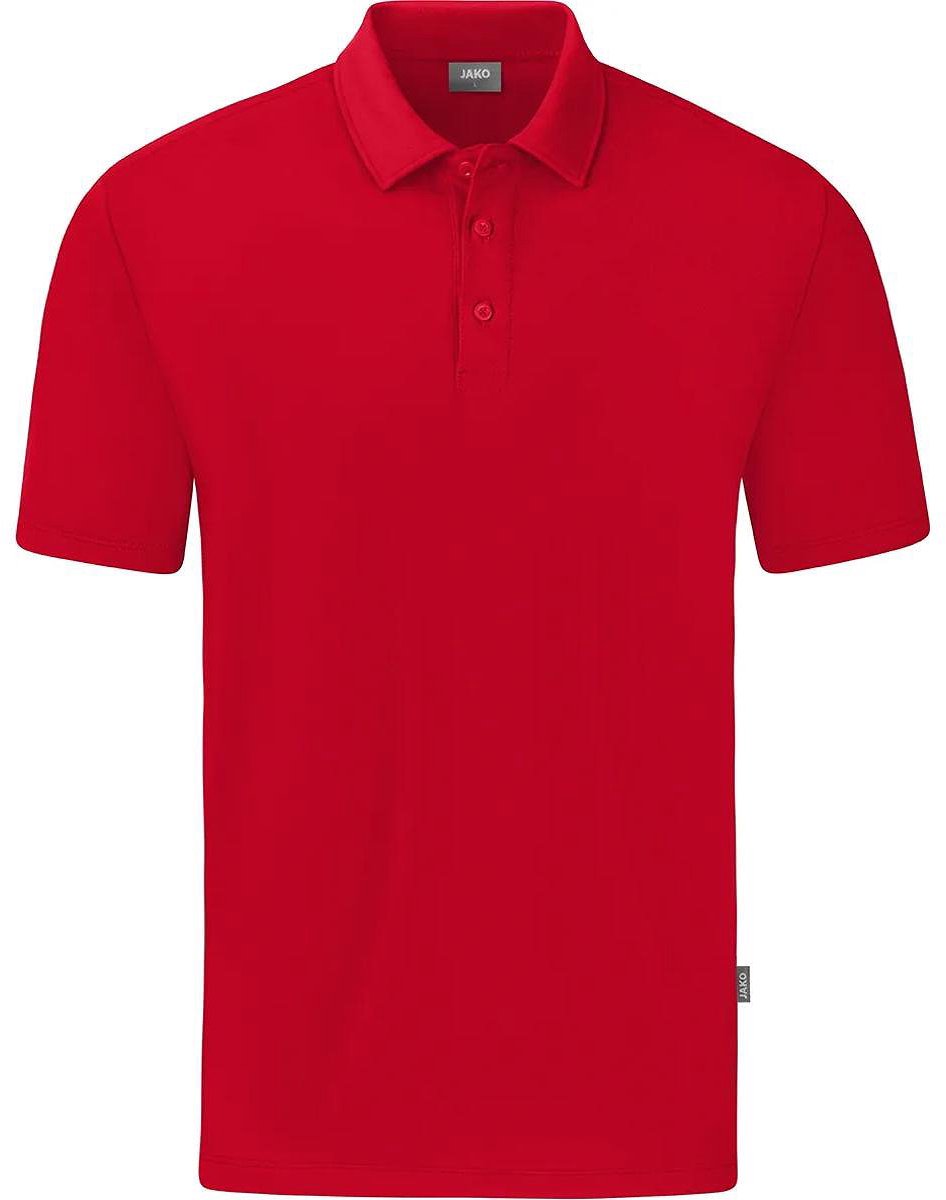 946x1200-78 Jako Organic Polo Stretch Dames - Rood | Maat: 36 - Afbeelding 1