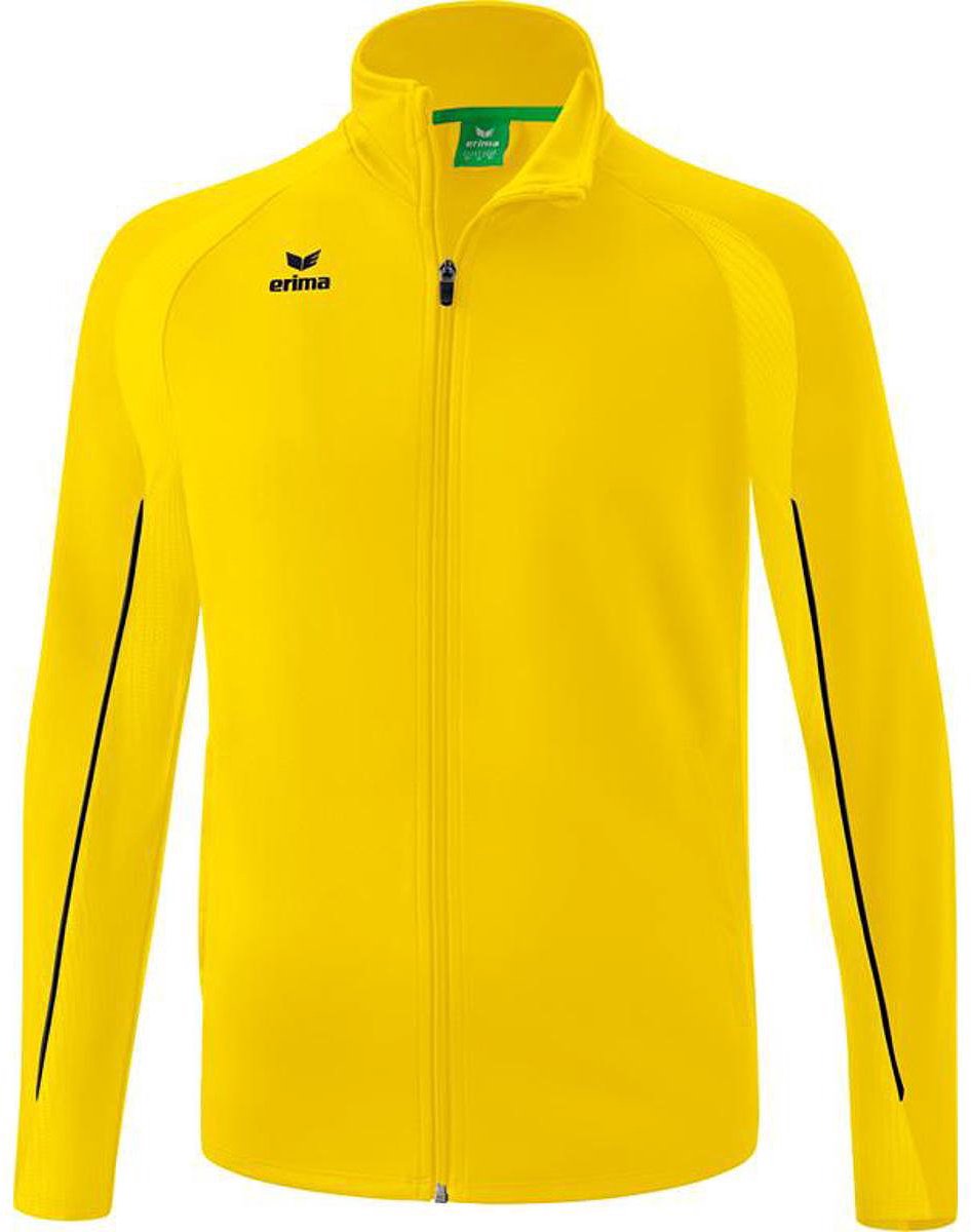 946x1200-9 Erima Liga Star Polyesterjack Kinderen - Geel / Zwart | Maat: 152 - Afbeelding 1