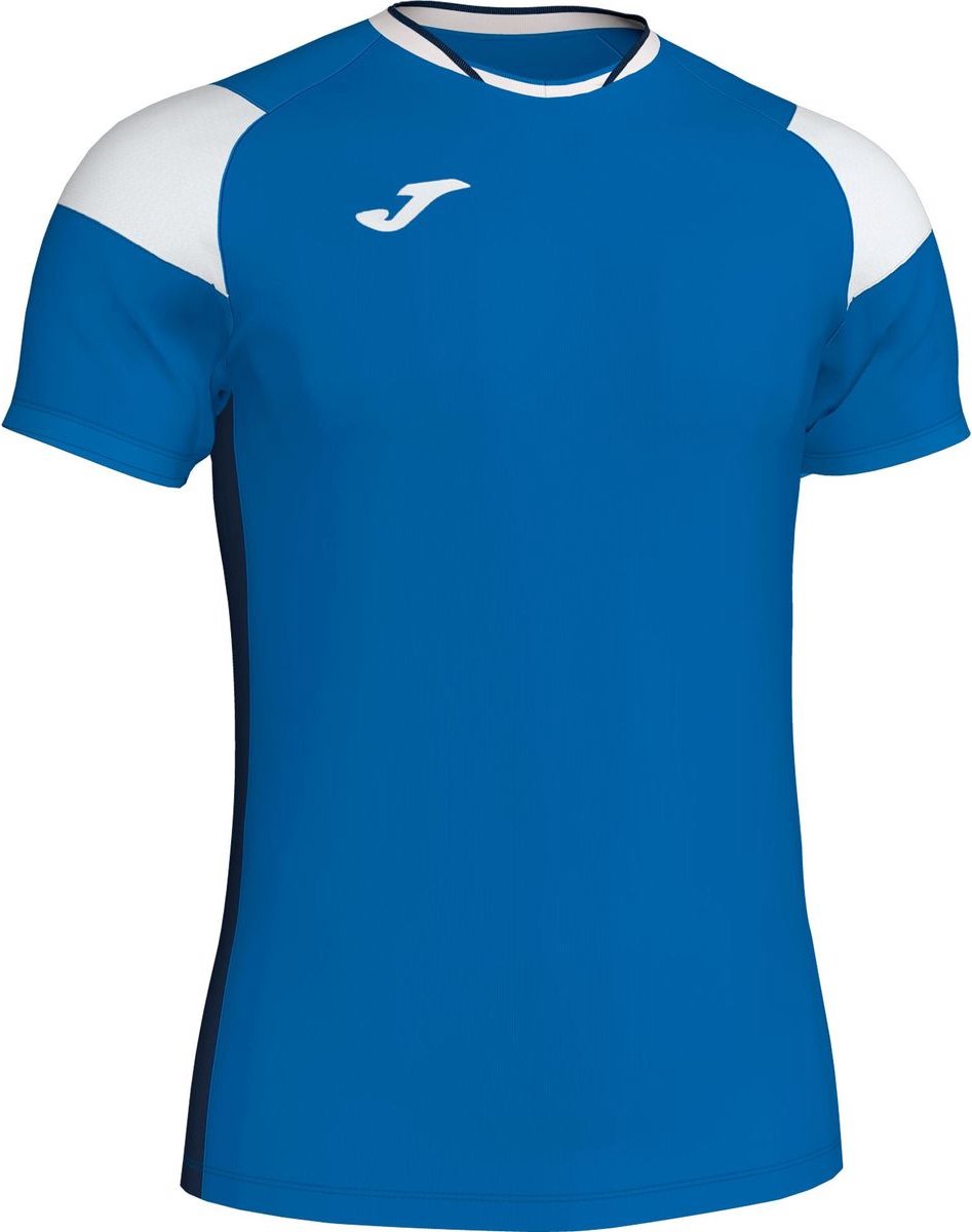 947x1200-25 Joma Crew III T-Shirt Heren - Royal / Marine / Wit | Maat: 2XL-3XL - Afbeelding 1