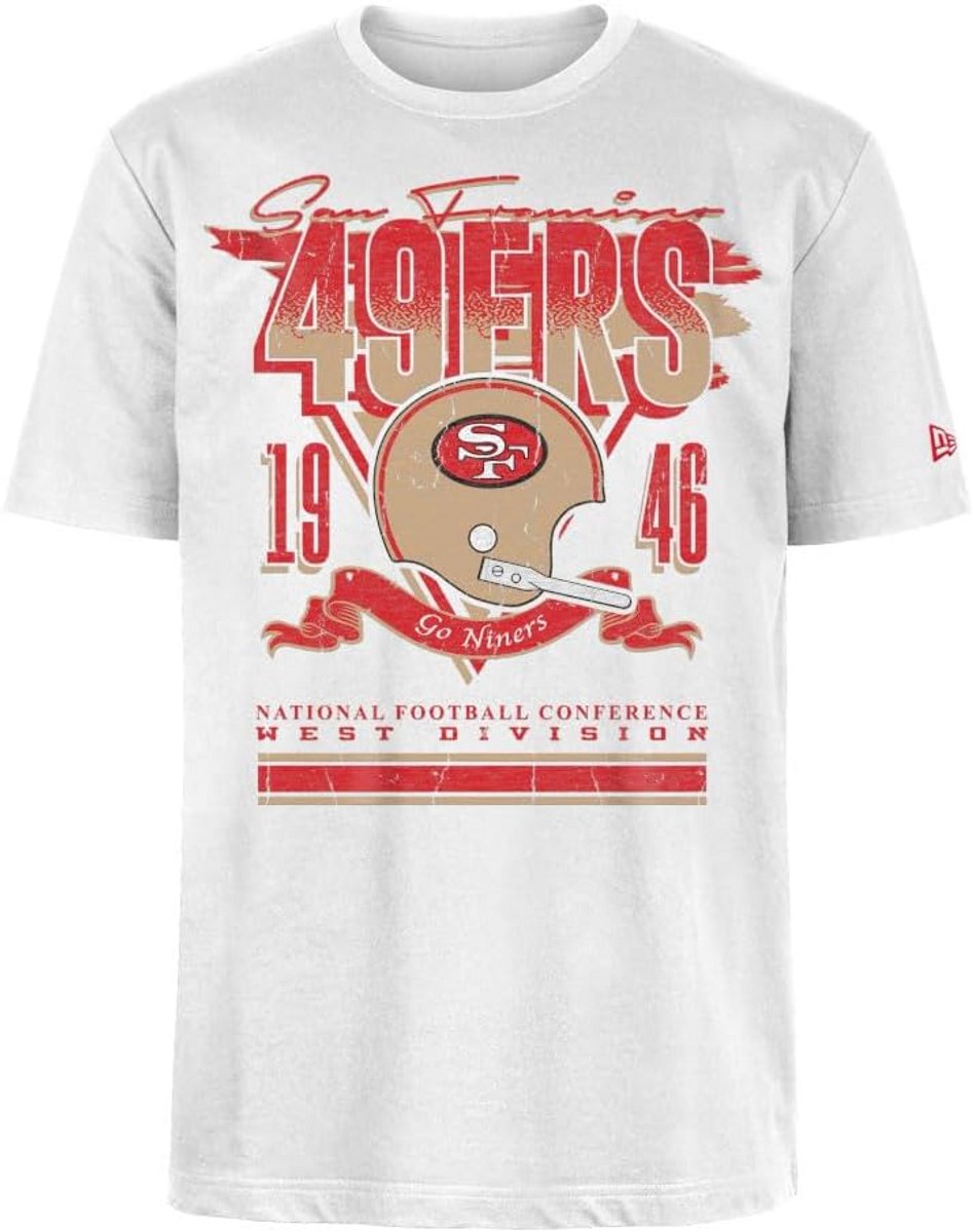 947x1200-41 Unisex Oversized T-shirt met NFL Teamprint - Losvallend Sportshirt - Afbeelding 1