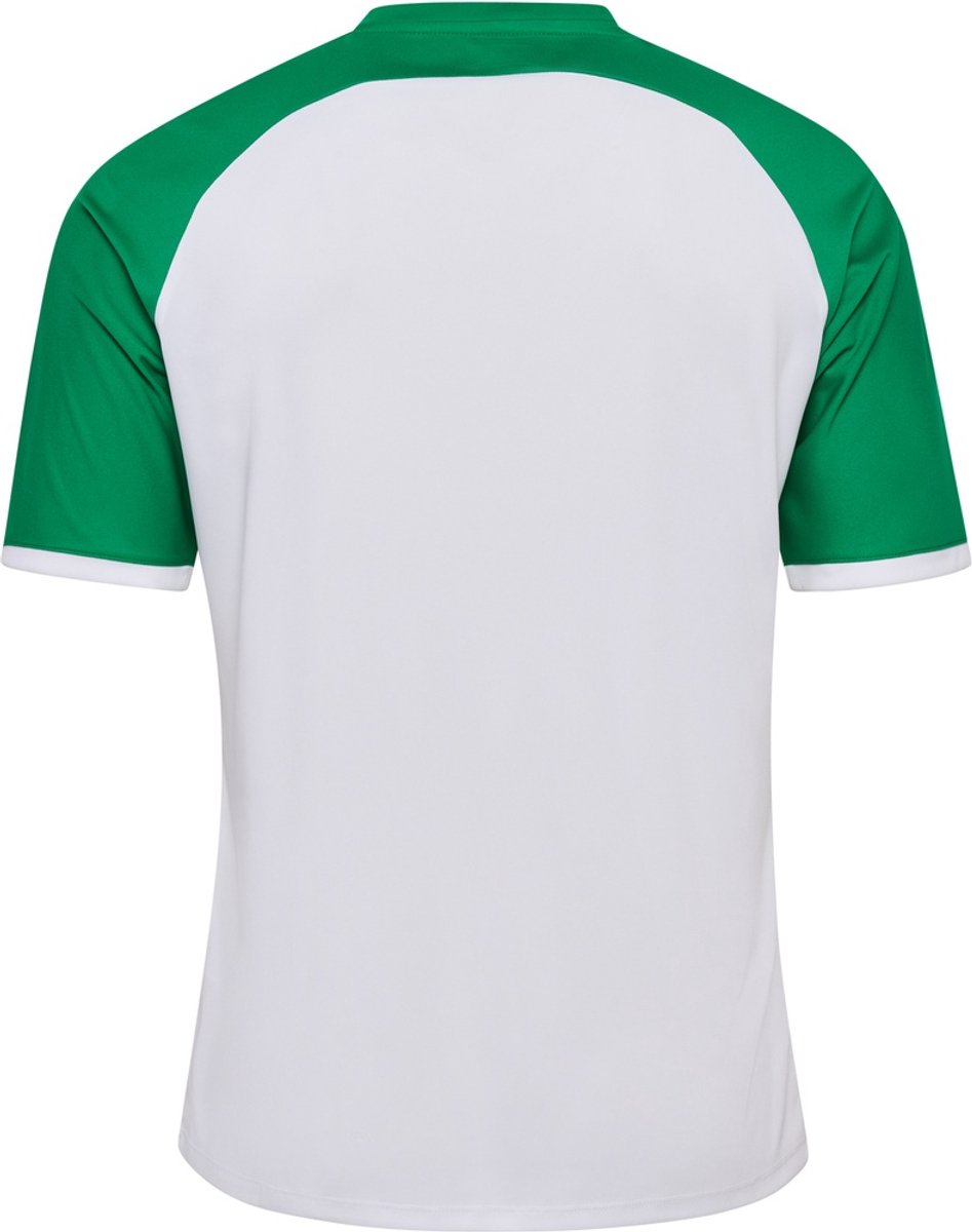 947x1200-45 Hummel T-Shirt Match League Jersey S/S 233153 White/Jelly Bean-4XL - Afbeelding 1