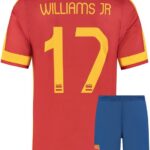 Spanje Voetbaltenue Williams 17 Kind en Volwassene