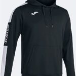 Joma Championship IV Sweater Met Kap Kinderen - Zwart / Wit | Maat: 116
