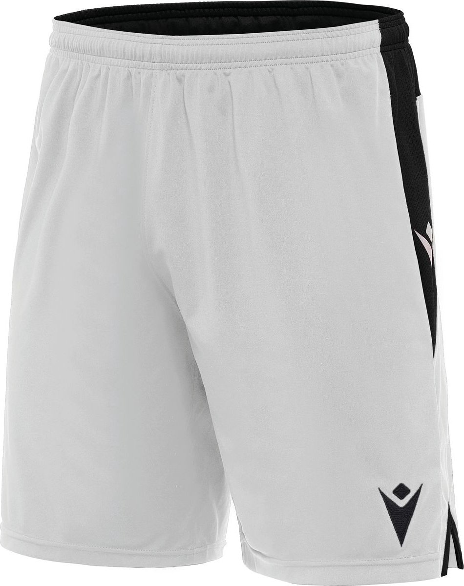 950x1200-14 Macron Tempel Short Kinderen - Wit / Zwart | Maat: 164 - Afbeelding 1