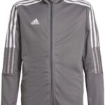 Adidas Tiro 21 Polyestervest Kinderen - Grijs | Maat: 140