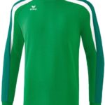 Erima Liga 2.0 Sweatshirt - Smaragd / Evergreen / Wit | Maat: S