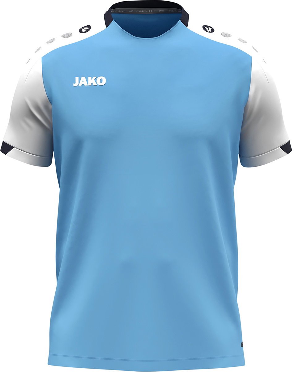 951x1200-33 Jako Dynamic T-Shirt Heren - Hemelsblauw / Wit / Marine | Maat: S - Afbeelding 1