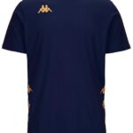 Kappa Giovo T-shirt Met Korte Mouwen Blauw 4XL Man