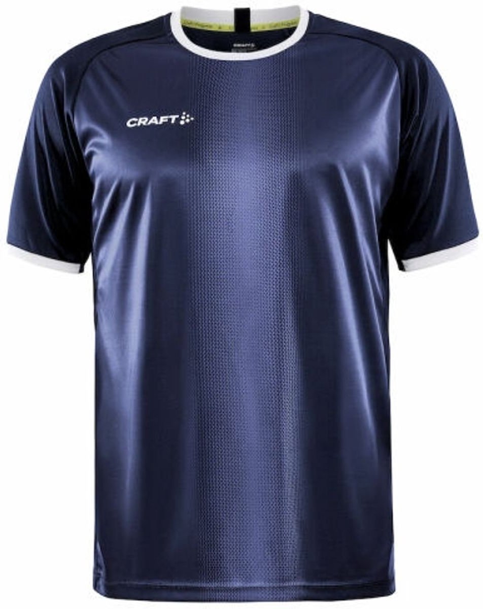 952x1200-22 Craft Progress 2.0 Shirt Korte Mouw Heren - Marine / Wit | Maat: L - Afbeelding 1