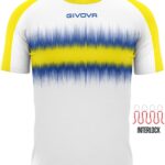 Sportshirt Givova Radio Rood-zwart Wit - XL