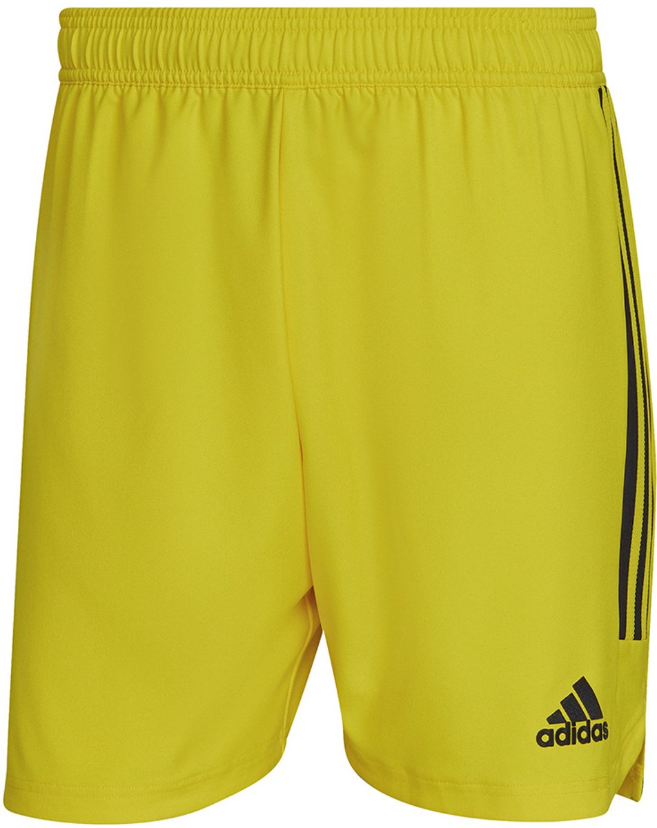 952x1200-51 Herenshort adidas Condivo 22 Match Day - Geel - XXL - Afbeelding 1