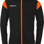 Uhlsport Squad 27 Polyestervest Heren - Zwart / Fluo Oranje | Maat: S