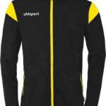 Uhlsport Squad 27 Polyestervest Heren - Zwart / Limoen | Maat: 4XL