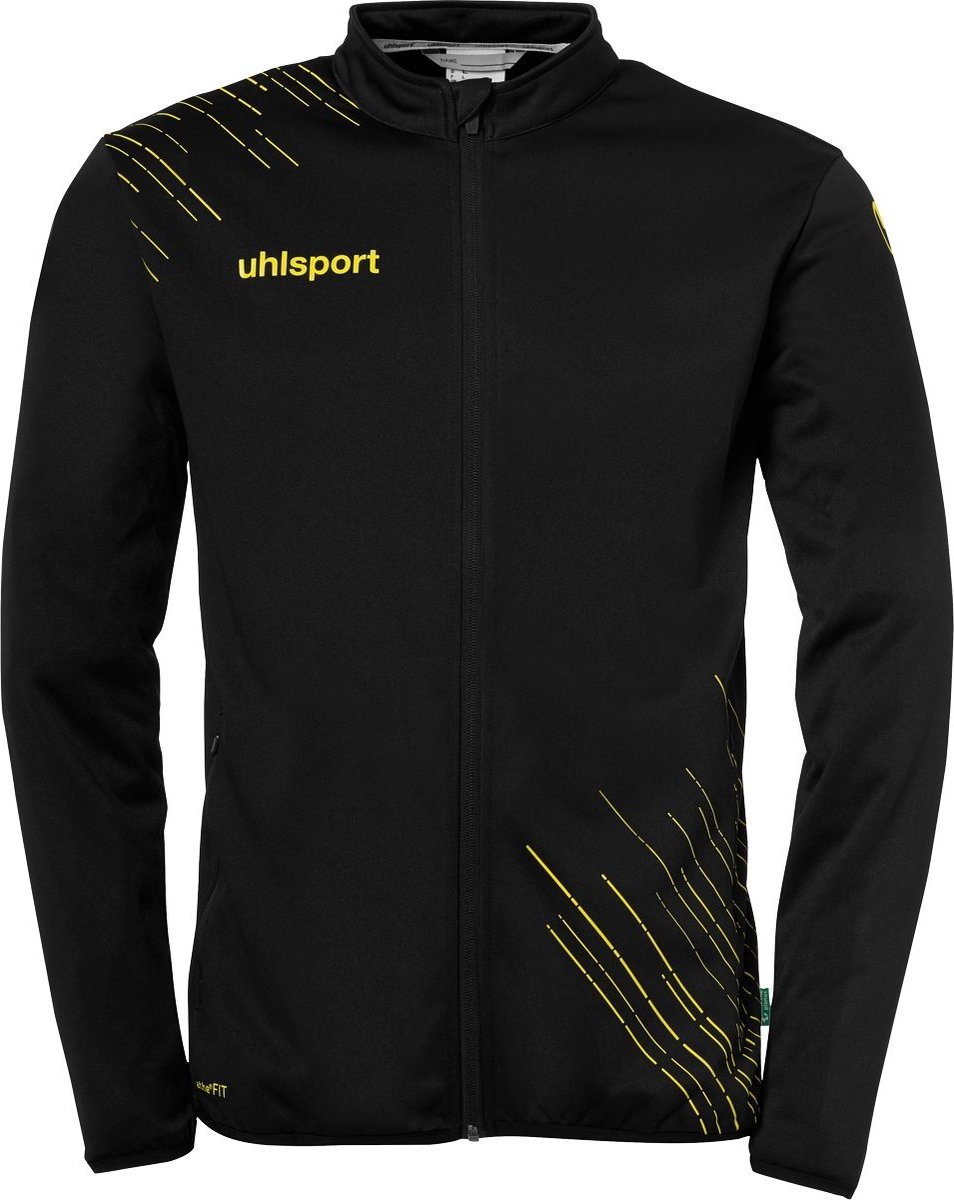 954x1200-92 Uhlsport Score 26 Polyestervest Heren - Zwart / Geel | Maat: 2XL - Afbeelding 1