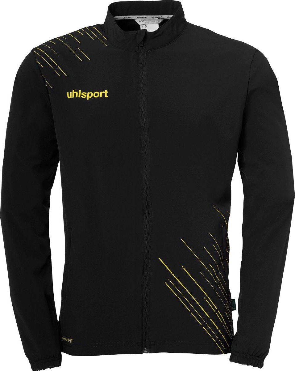 956x1200-10 Uhlsport Score 26 Evo Presentatiejack Heren - Zwart / Geel | Maat: L - Afbeelding 1