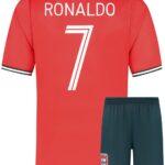 Ronaldo Portugal Voetbaltenue Thuis - 2025-2026 - Voetbal Tenue Kinderen - Shirt en Broekje - Jongens en Meisjes - Volwassenen - Heren en Dames - Maat 152
