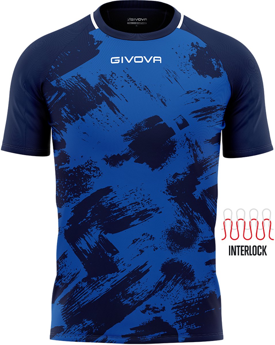 956x1200-34 Givova Art T-shirt Met Korte Mouwen Veelkleurig S Man - Afbeelding 1