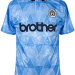 Manchester City Retro Voetbalshirt 1989-1991