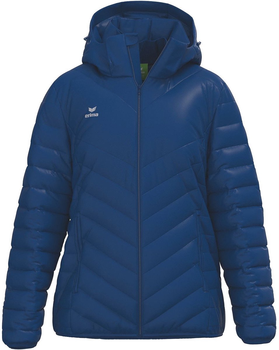 956x1200-5 Erima Cmpt Puffer Doorgestikt Jack Dames - Marine | Maat: 40 - Afbeelding 1