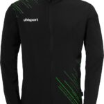 Uhlsport Score 26 Evo Presentatiejack Heren - Zwart / Fluo Groen | Maat: XL