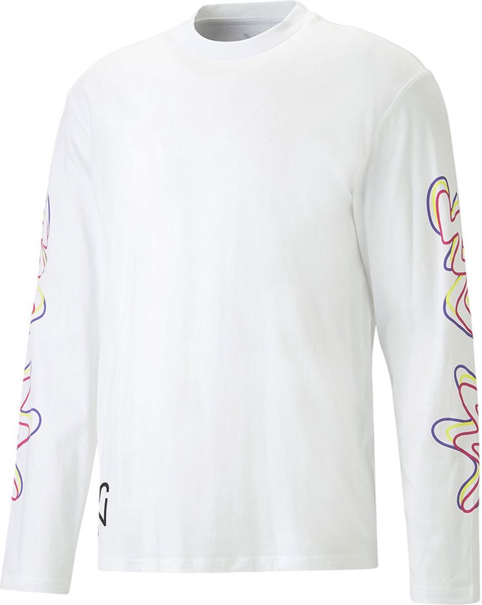 957x1200-32 Puma Neymar Creativity T-shirt Met Korte Mouwen Wit XL Man - Afbeelding 1