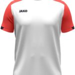 Jako Dynamic T-Shirt Heren - Wit / Koraal / Marine | Maat: 4XL