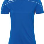 Uhlsport Stream 22 Shirt Korte Mouw Dames - Royal / Wit | Maat: S