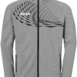 Kempa Trainingsjacke Wave 26 Poly Jacket 2003658 Dark Grau Melange/Anthra-XXL