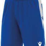 Macron Tempel Short Heren - Royal / Wit | Maat: 3XL