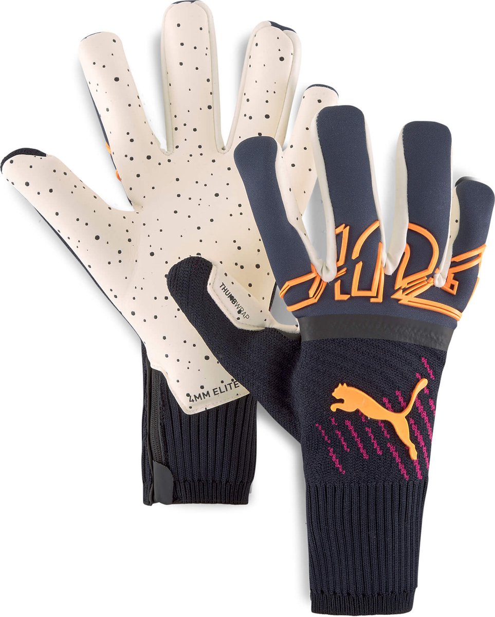 963x1200-13 Puma Future Z Grip 1 Hybrid Blue Orange Keepershandschoenen - Maat 9 - Afbeelding 1