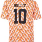 EK 88 Voetbalshirt Gullit 1988 - Oranje shirt - Nederlands Elftal Shirt - Nederlands Elftal - Voetbalshirts Kinderen - Jongens en Meisjes - Sportshirts - Volwassenen - Heren en Dames - Maat XL