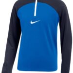 Nike Team T-shirt Kinderen Dri-FIT Academy Pro Drill Blauw-Donkerblauw - Maat S